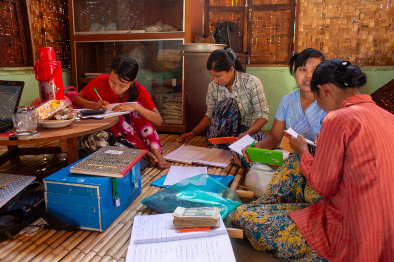 Learning Finance — People in rural Myanmar learn how to do bookeeping for their new small business and form a small community savings and small loans group t...