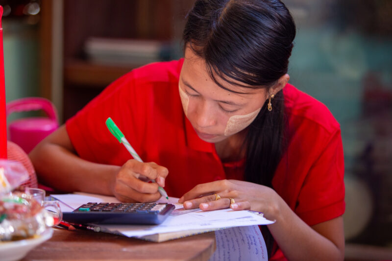 Learning Finance — People in rural Myanmar learn how to do bookeeping for their new small business and form a small community savings and small loans group t...