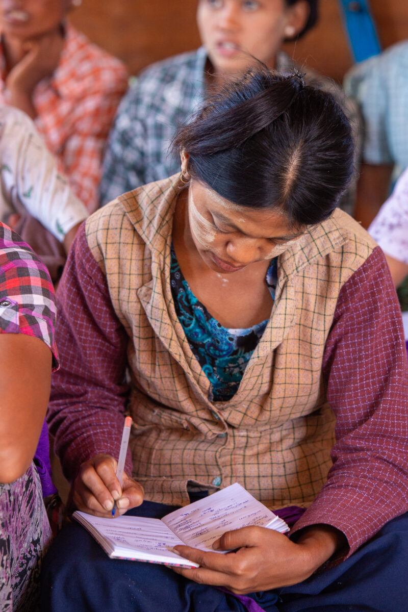 Learning Finance — People in rural Myanmar learn how to do bookeeping for their new small business and form a small community savings and small loans group t...