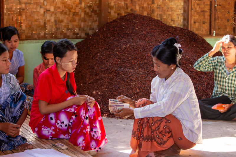 Learning Finance — People in rural Myanmar learn how to do bookeeping for their new small business and form a small community savings and small loans group t...