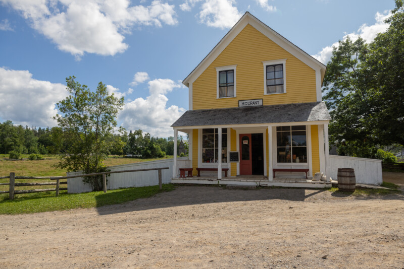 Pioneer Village in New Brunswick — Architecture, Building, Complementary Colors, House