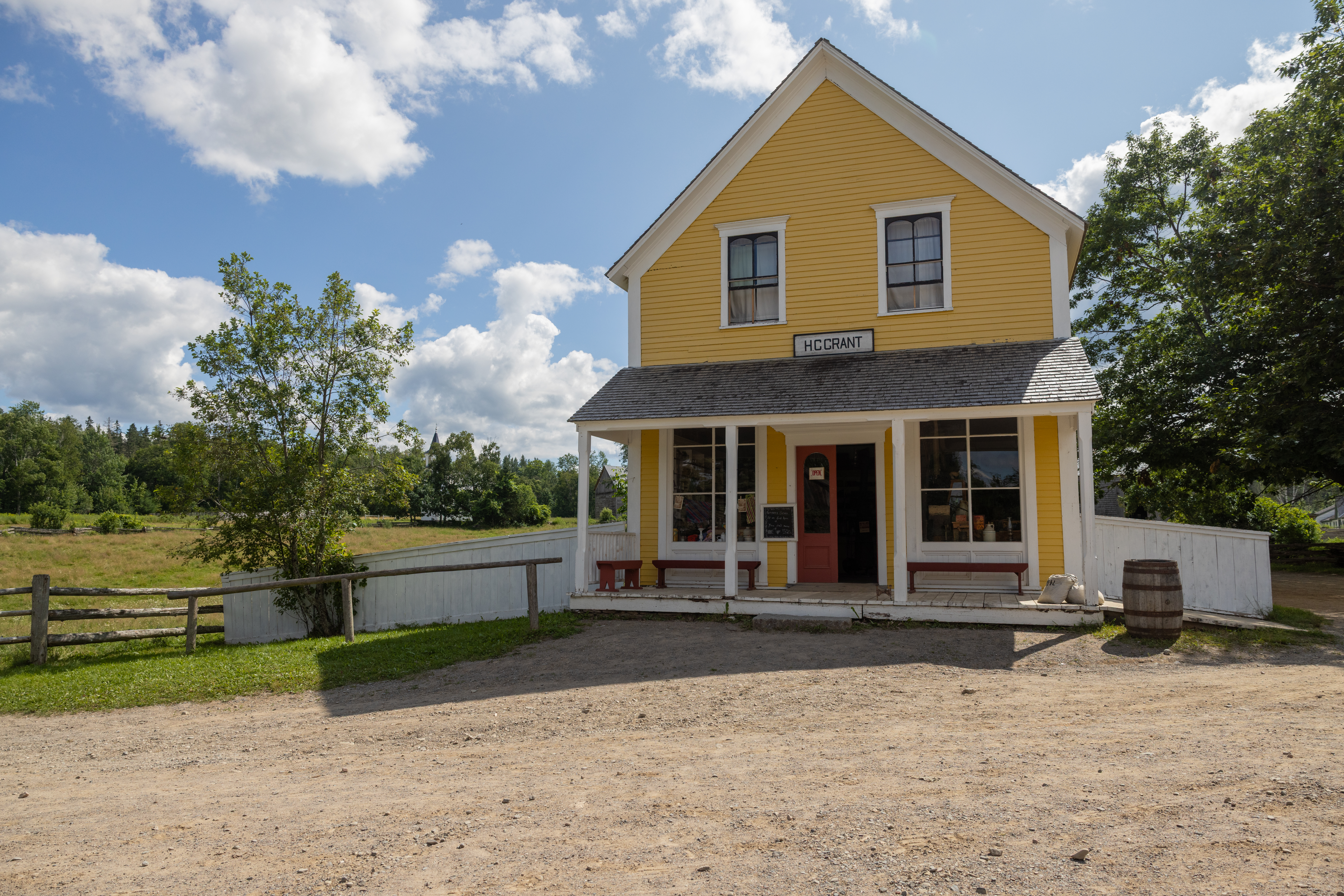 Pioneer Village in New Brunswick