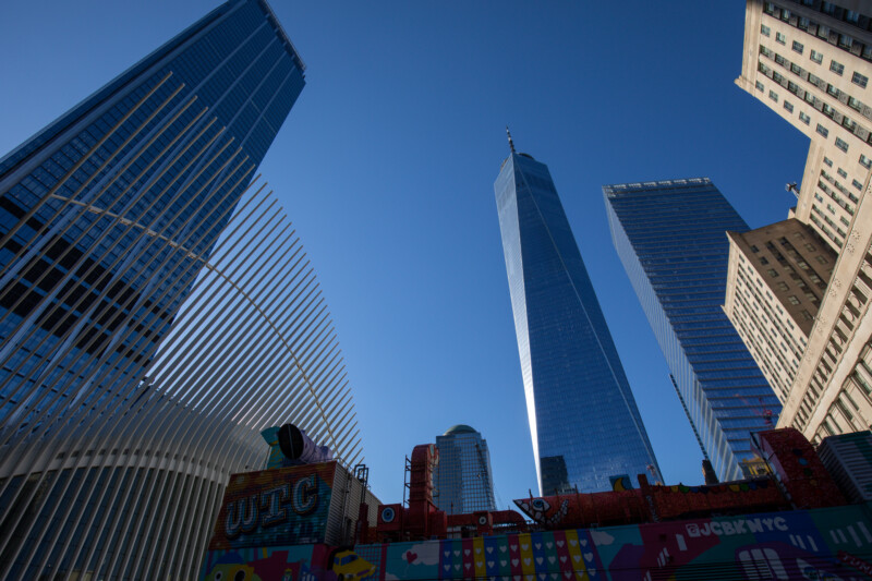 Commerece and Trade — Office buildings in Downtown New York — Architecture, Building, City, Skyscraper, New York City