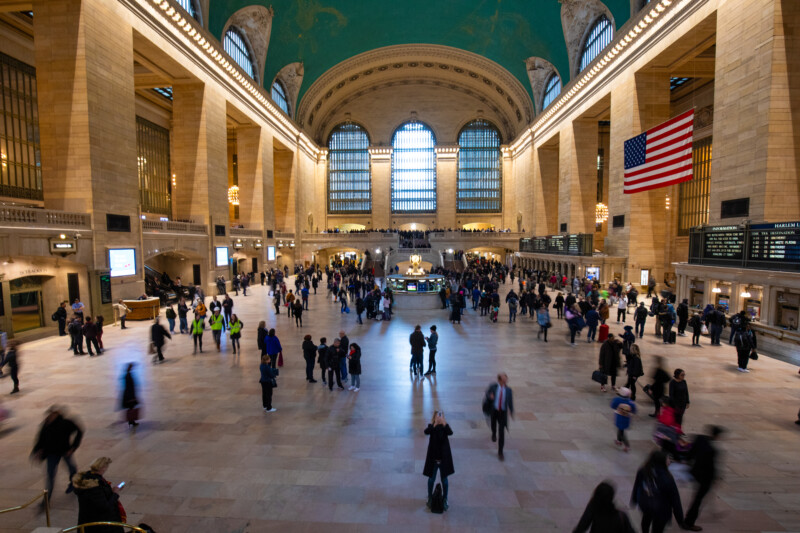 Grand Central Terminal — Person, Train, Vehicle, New York City
