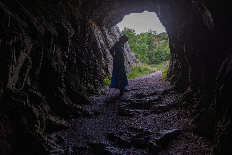 Newfoundland2226 — Architecture, Dark, Framing, Person, Tunnel