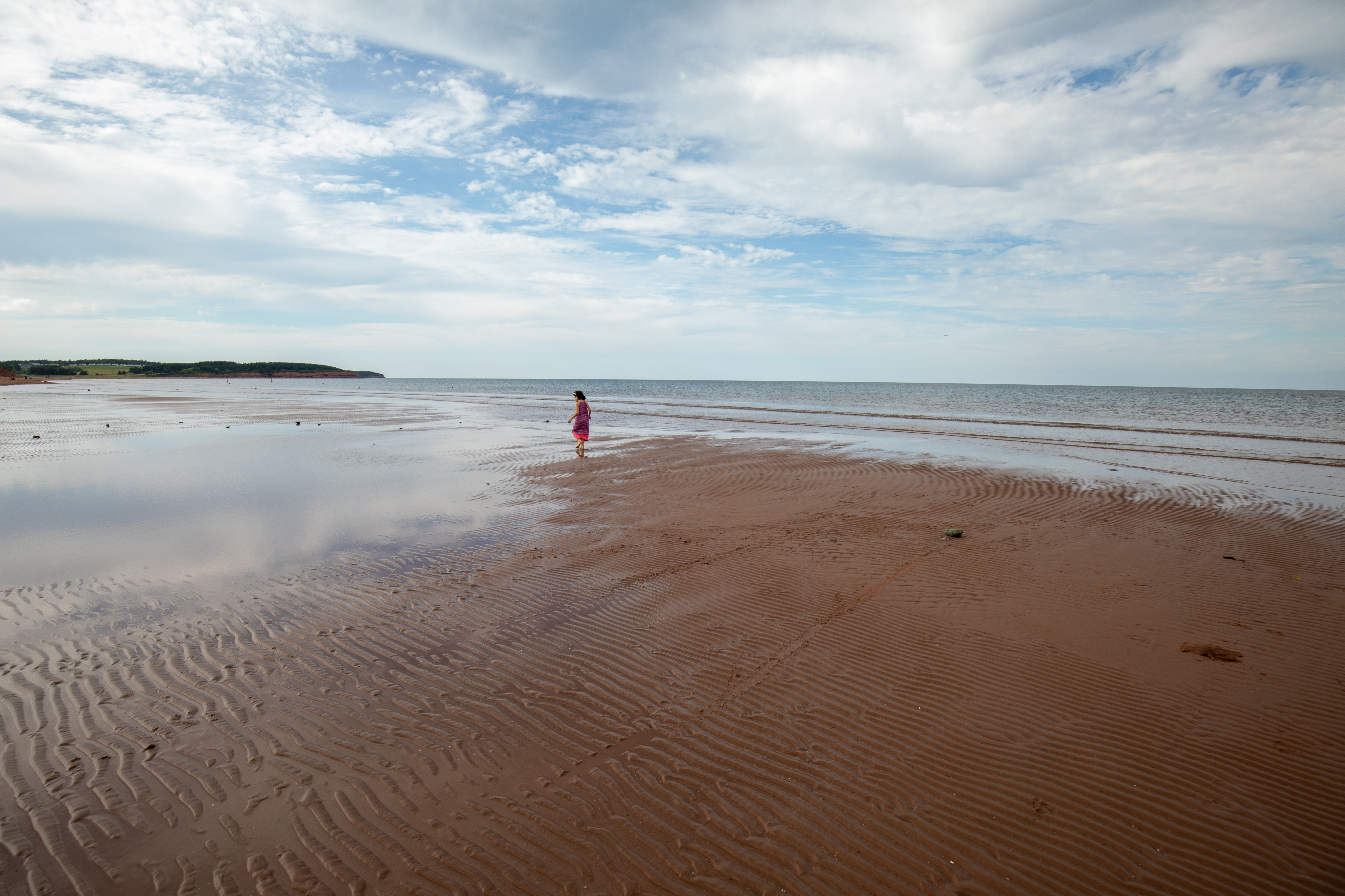 Sandbars in Prince Edward Island