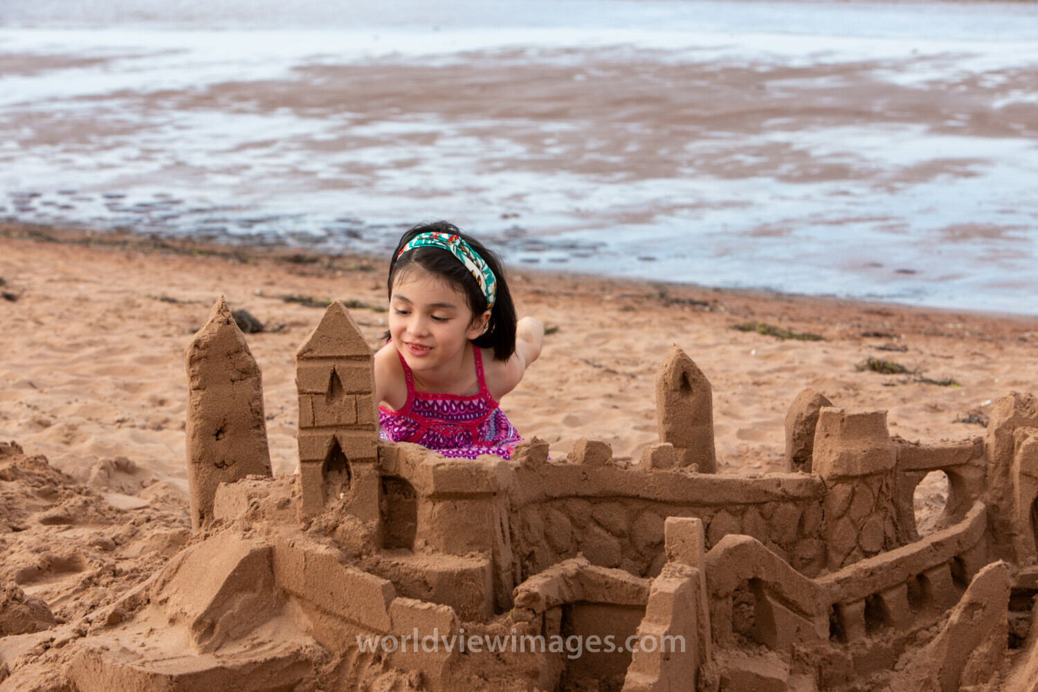 Sandcastle on the Beach