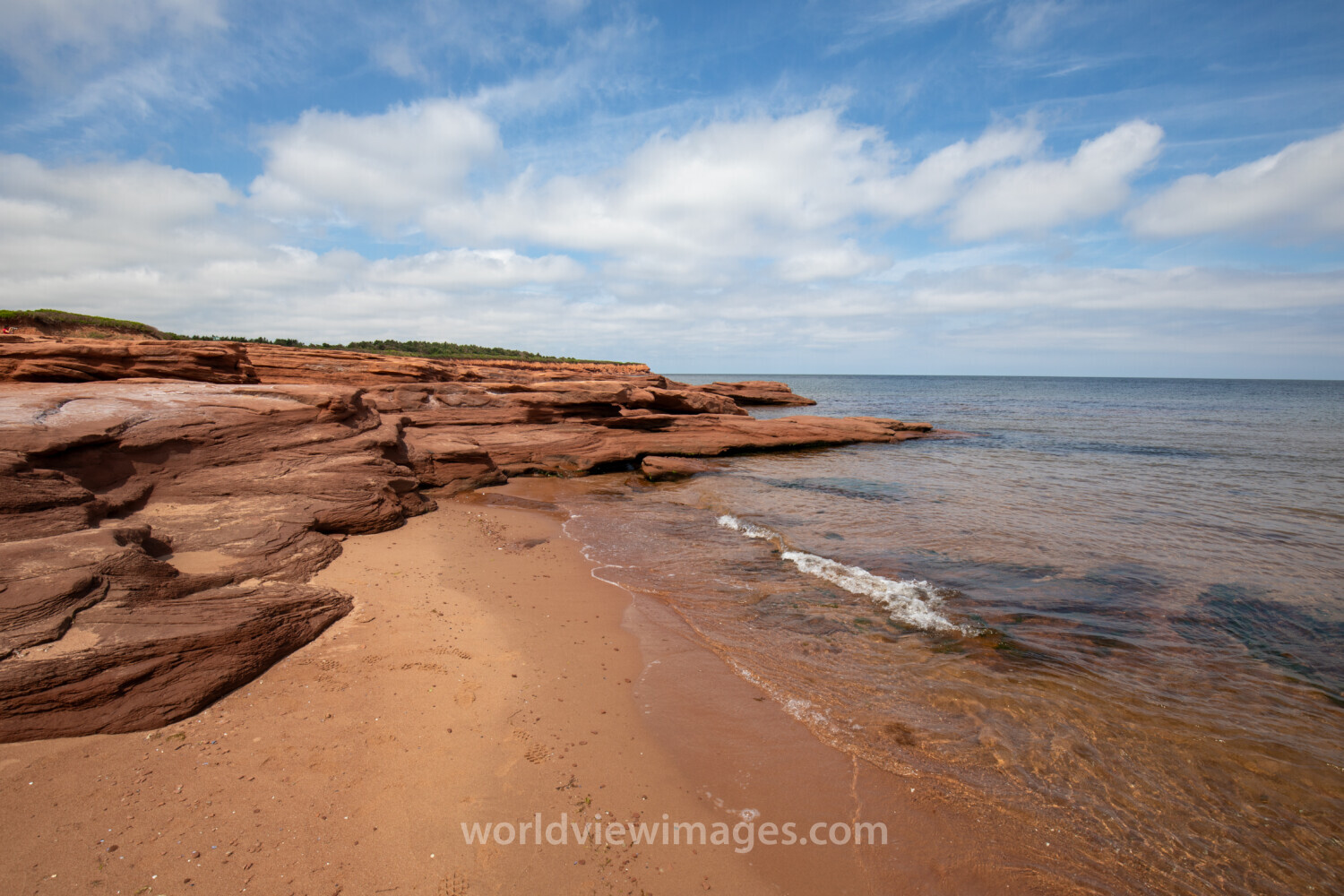 Red Sandy Shore of PEI