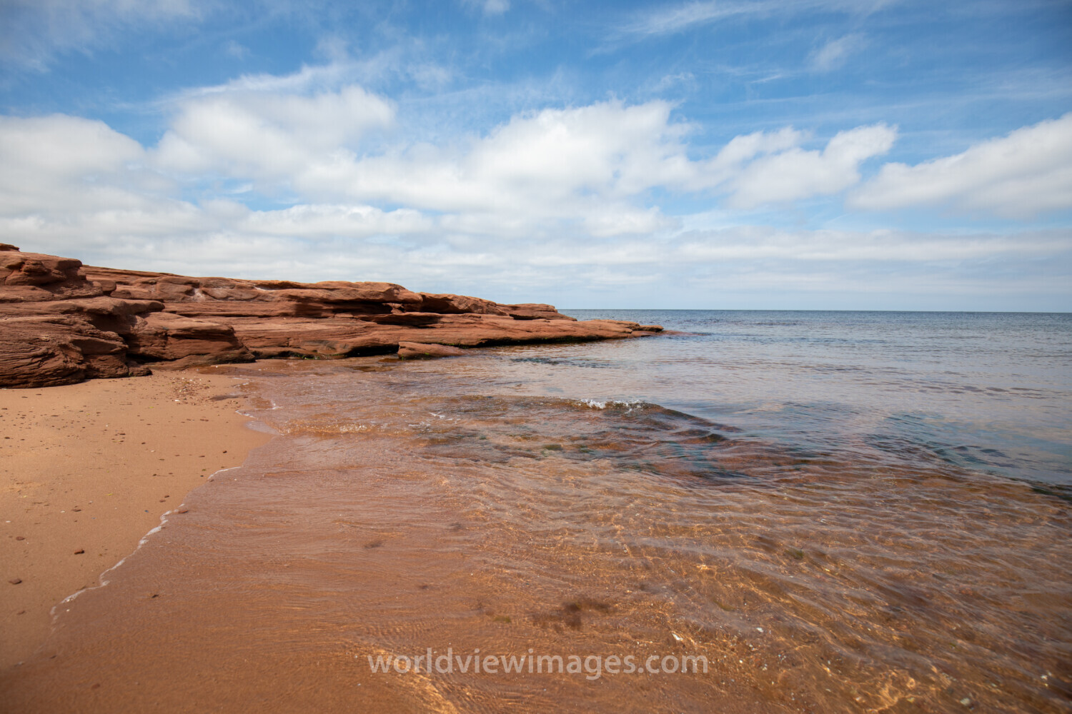 Red Sandy Shore of PEI