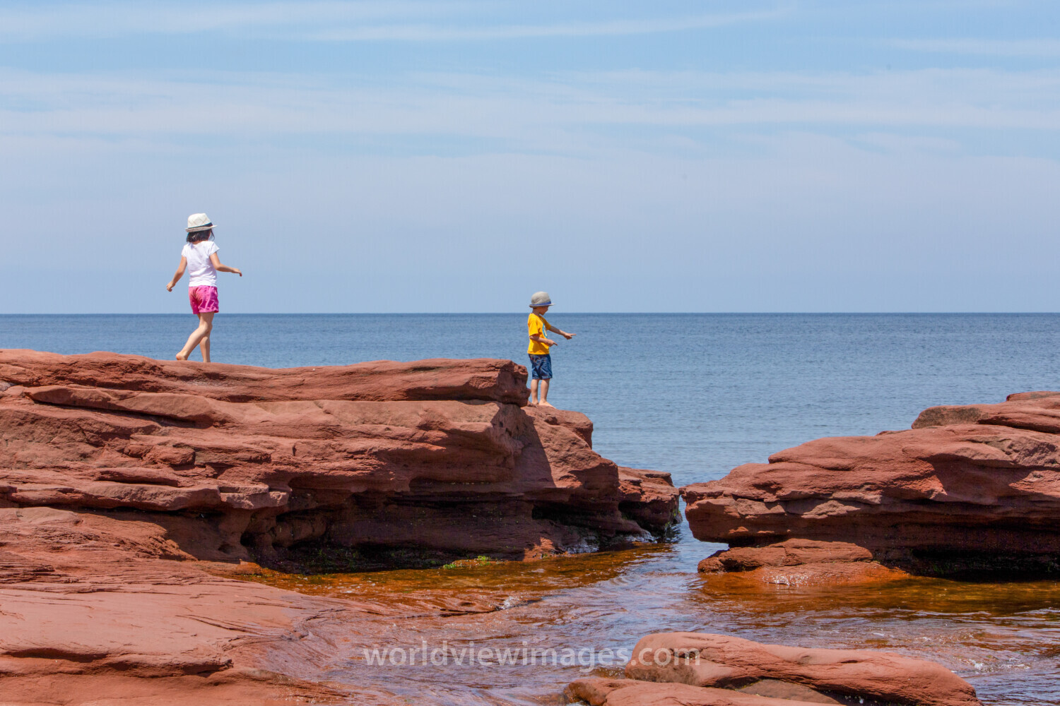 Playing at the Beach