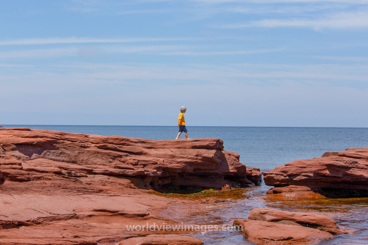 Playing at the Beach
