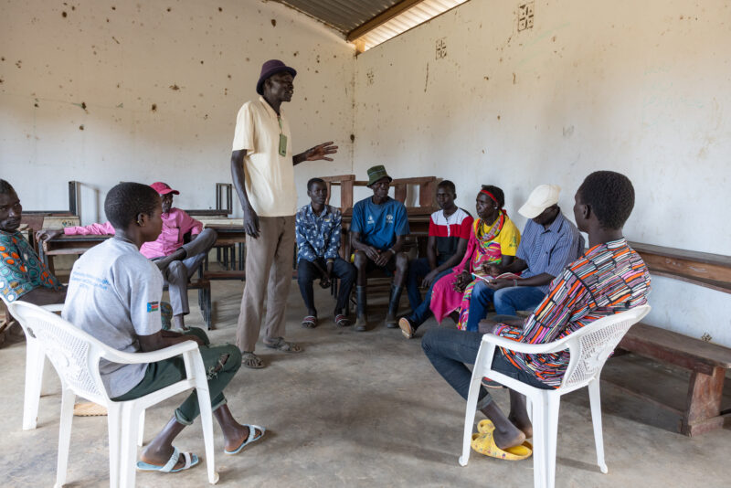 Parent Sensitization on Education — In rural South Sudan, many ethnic tribes have a long tradition of a dowery for giving their daughters in marriage — Adult...