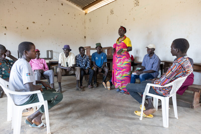 Parent Sensitization on Education — In rural South Sudan, many ethnic tribes have a long tradition of a dowery for giving their daughters in marriage — Adult...