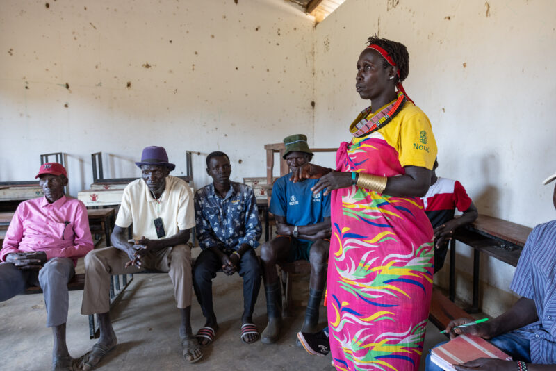 Parent Sensitization on Education — In rural South Sudan, many ethnic tribes have a long tradition of a dowery for giving their daughters in marriage — Adult...