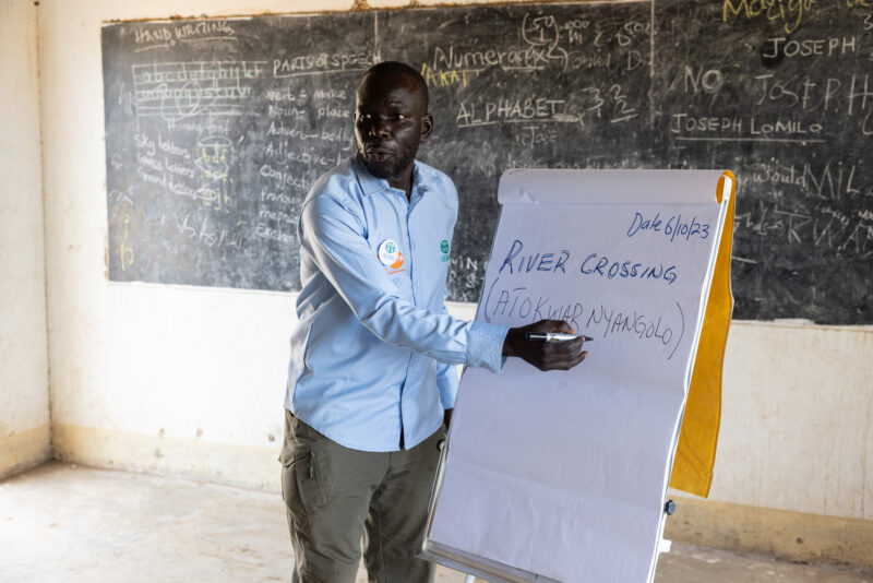 Educating Parents on the dangers of Early Marriage — In rural South Sudan, many ethnic tribes have a long tradition of a dowery for giving their daughters in...