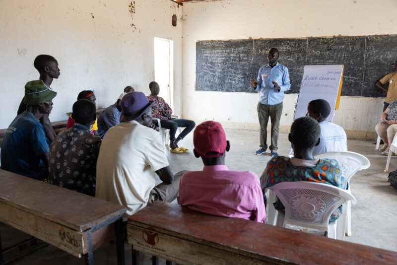 Educating Parents on the dangers of Early Marriage — In rural South Sudan, many ethnic tribes have a long tradition of a dowery for giving their daughters in...
