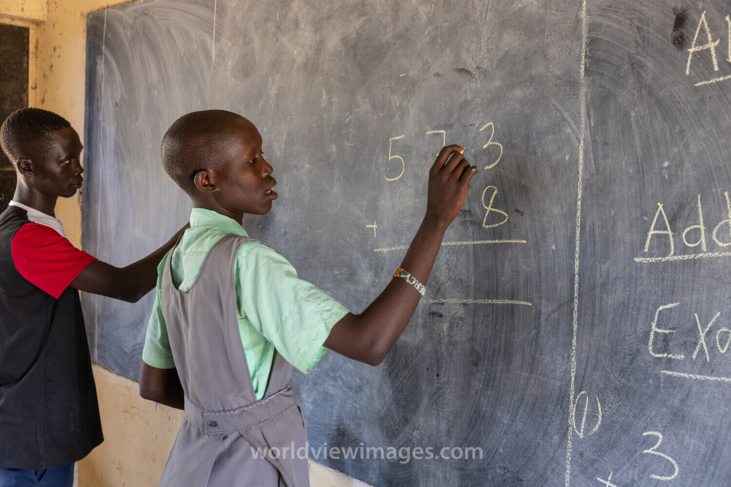 Doing Math on the Board