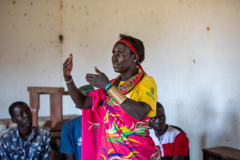 South_Sudan_2024_-156 — Adult, Beard, Eyes Closed, Frontal Face, Group