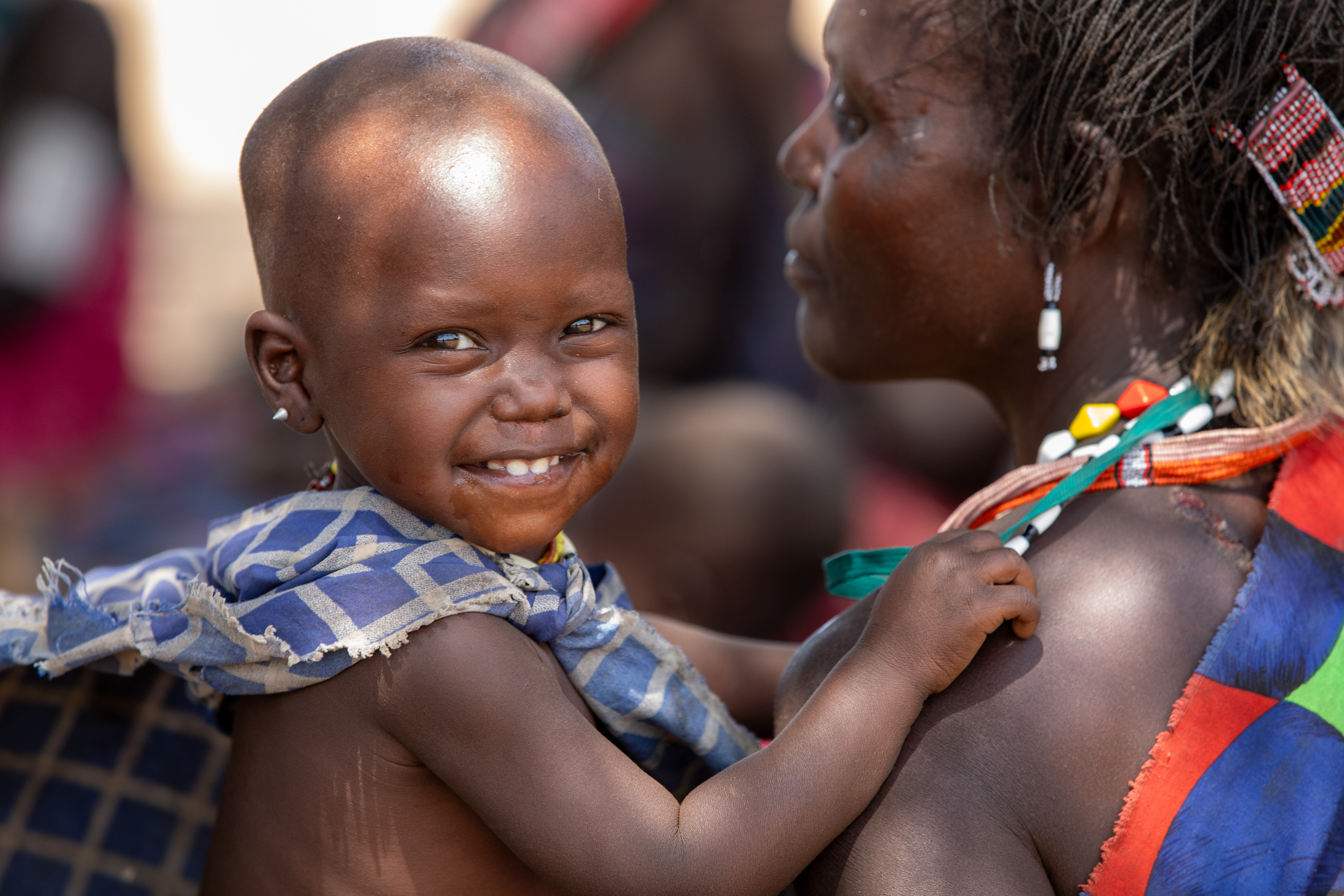 Baby in South Sudan