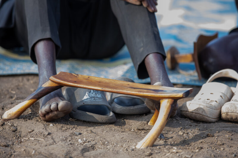 Kicholong Stool — The kicholong is a small wooden stool that men in the pastoralist tribes of Northern Kenya and Southern South Sudan use to sit on and as a ...
