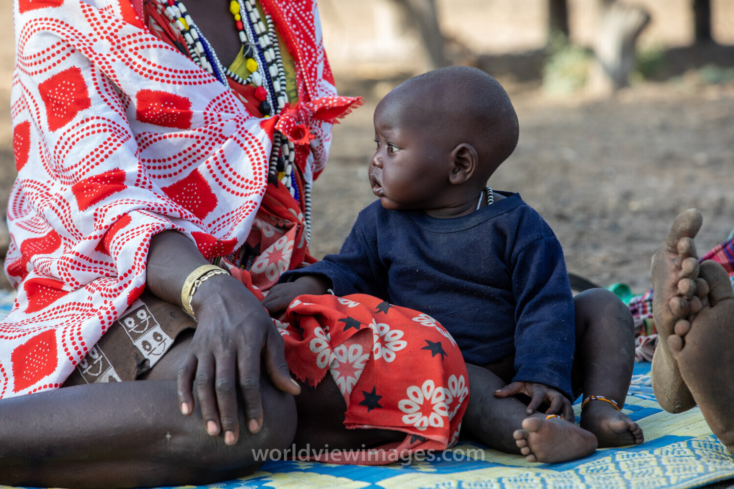 Baby in South Sudan