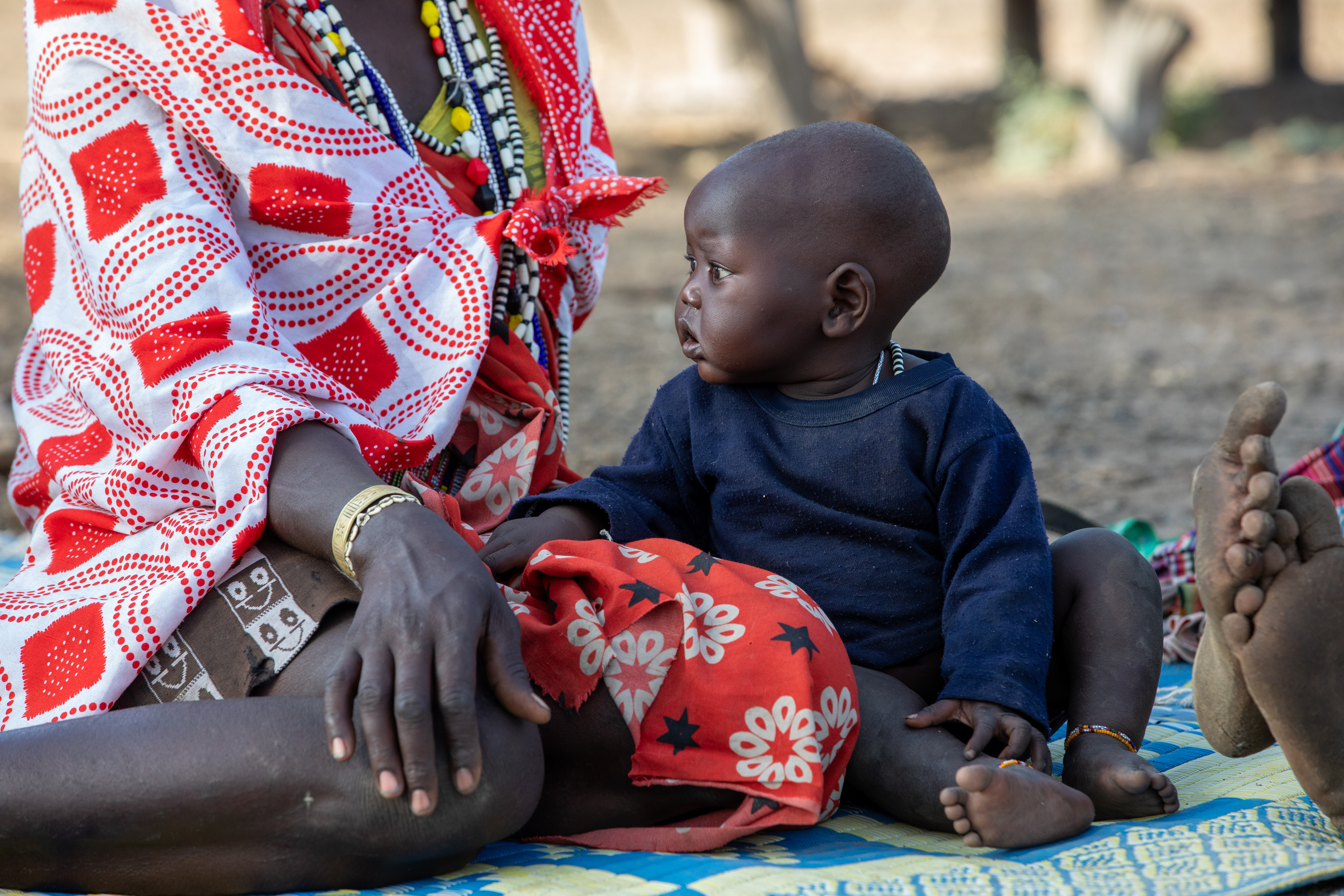Baby in South Sudan