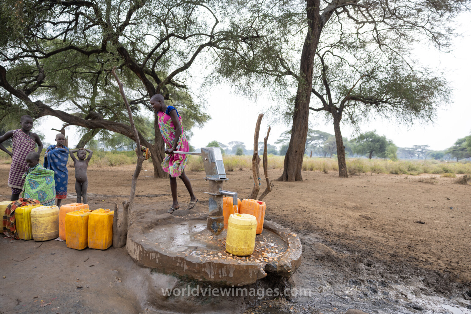 Collecting Water in Africa