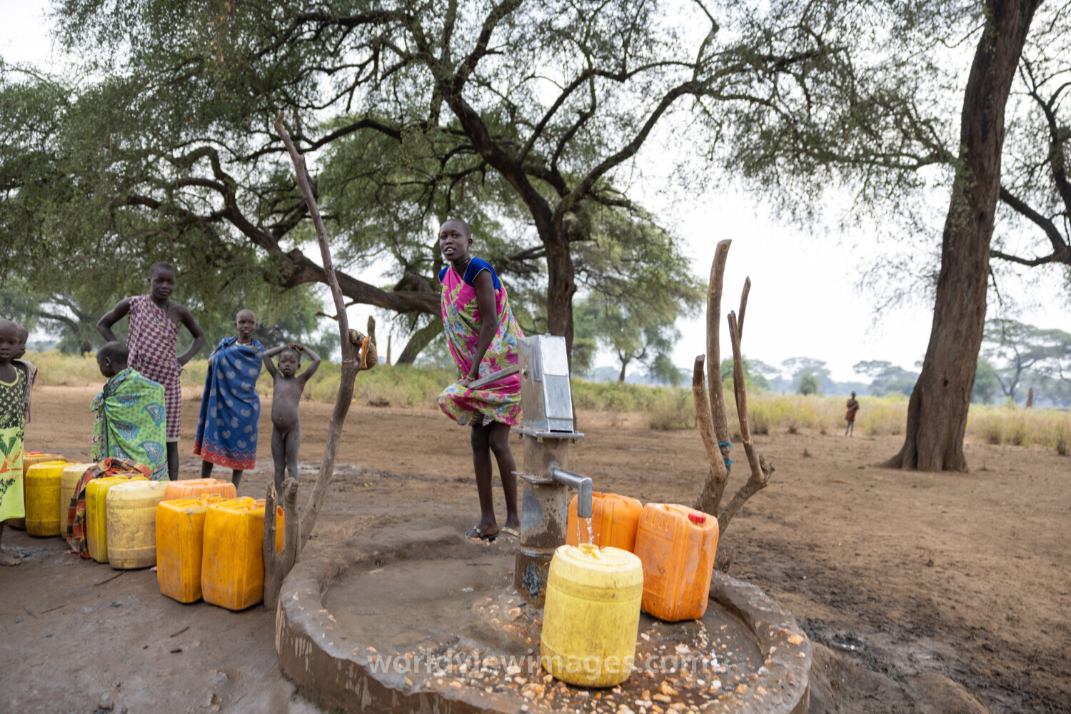 Collecting Water in Africa