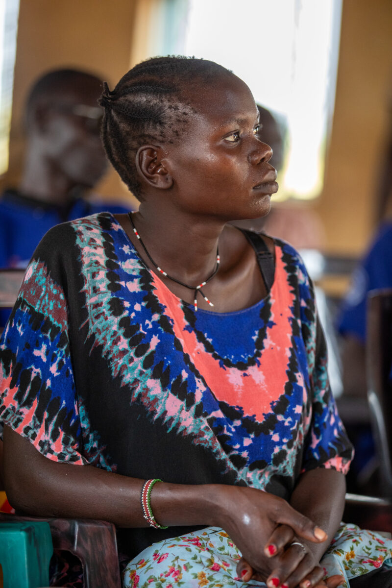 Teacher Training — Teachers go back to school to learn new methods of teaching in rural South Sudan. — One Face, Person, Portrait, Profile Face, Africa