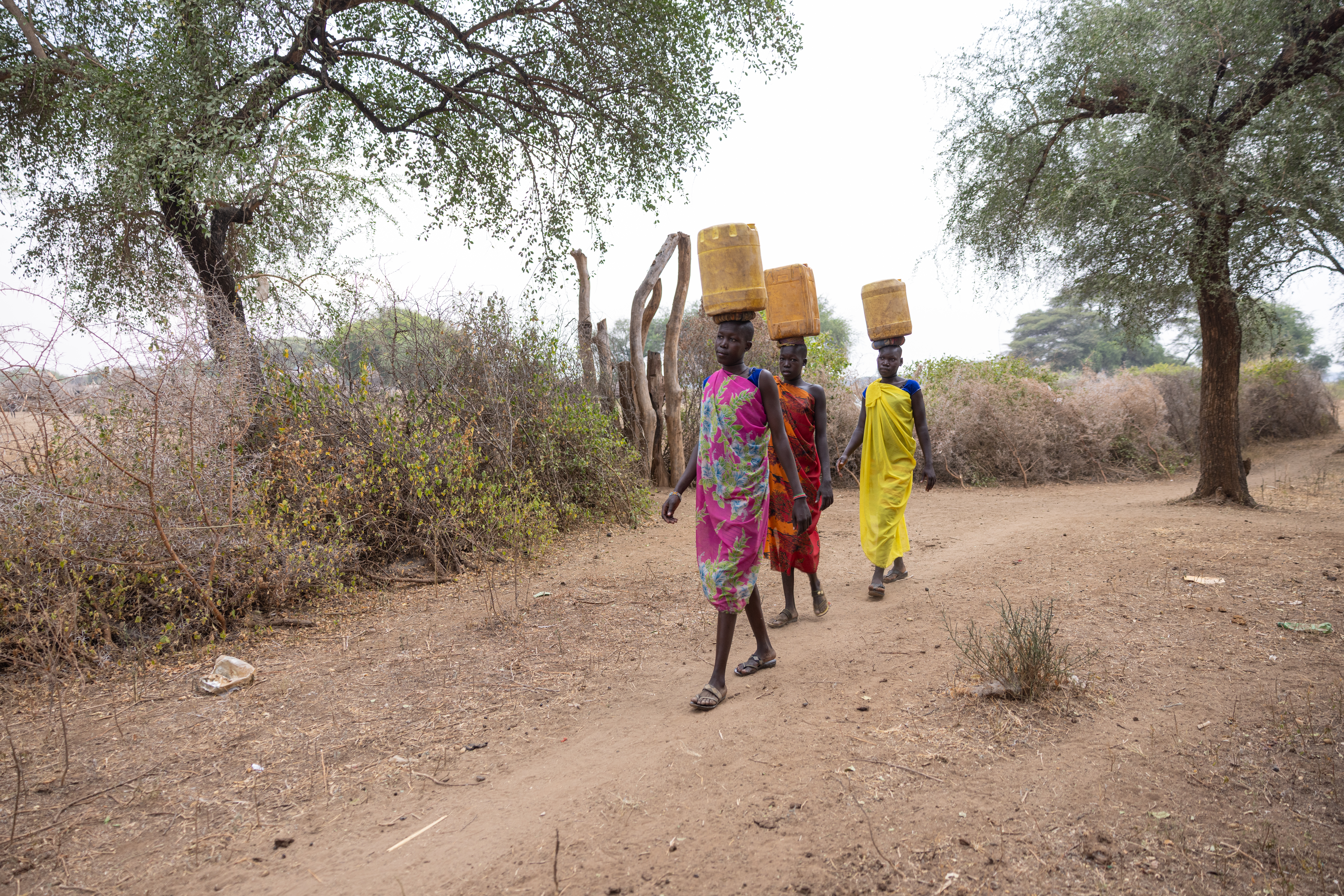 Collecting Water in Africa