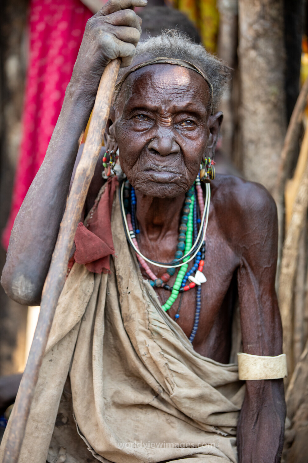 Elderly Woman in South Sudan