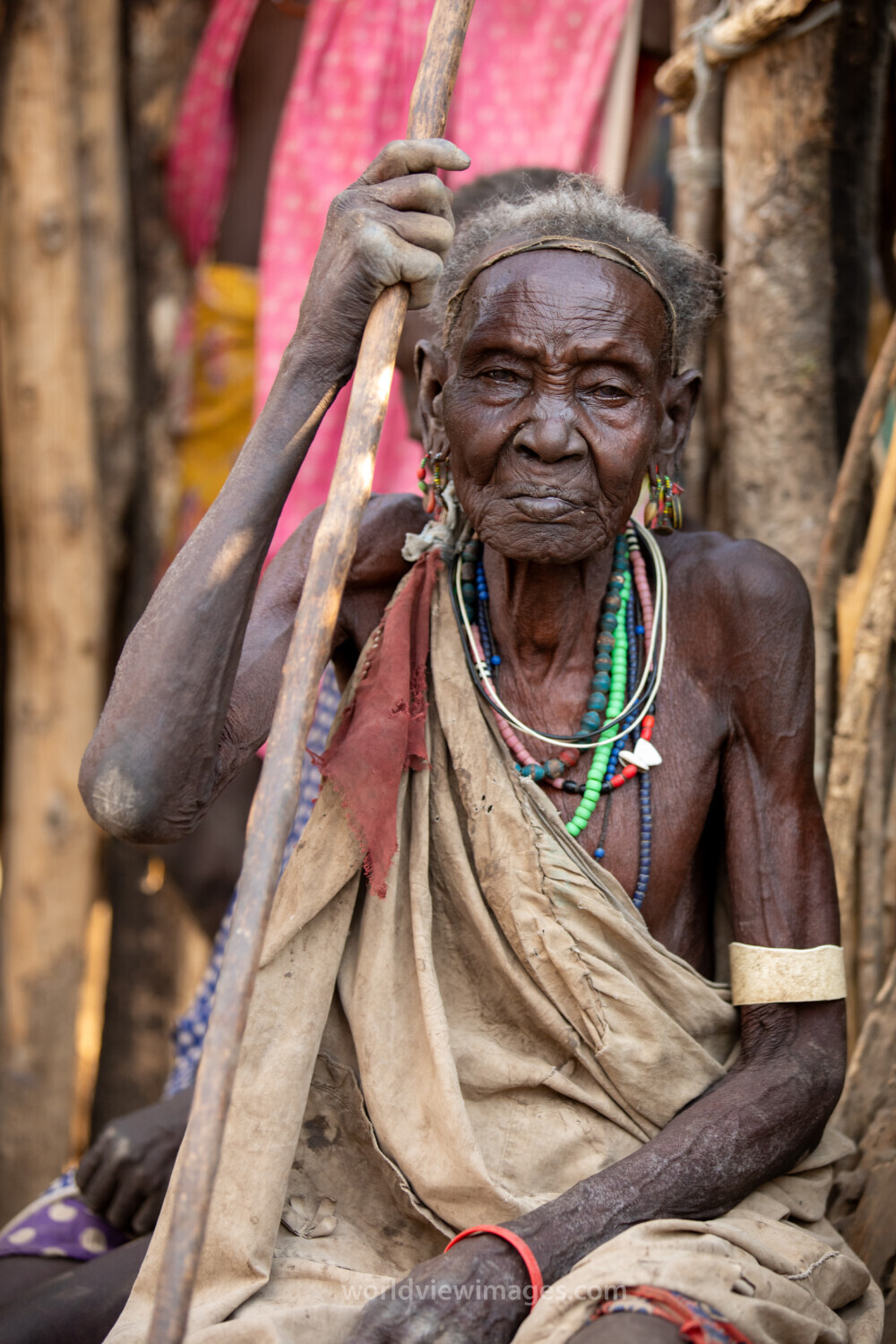 Elderly Woman in South Sudan