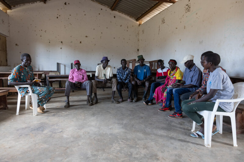 Parent Sensitization on Education — In rural South Sudan, many ethnic tribes have a long tradition of a dowery for giving their daughters in marriage — Adult...