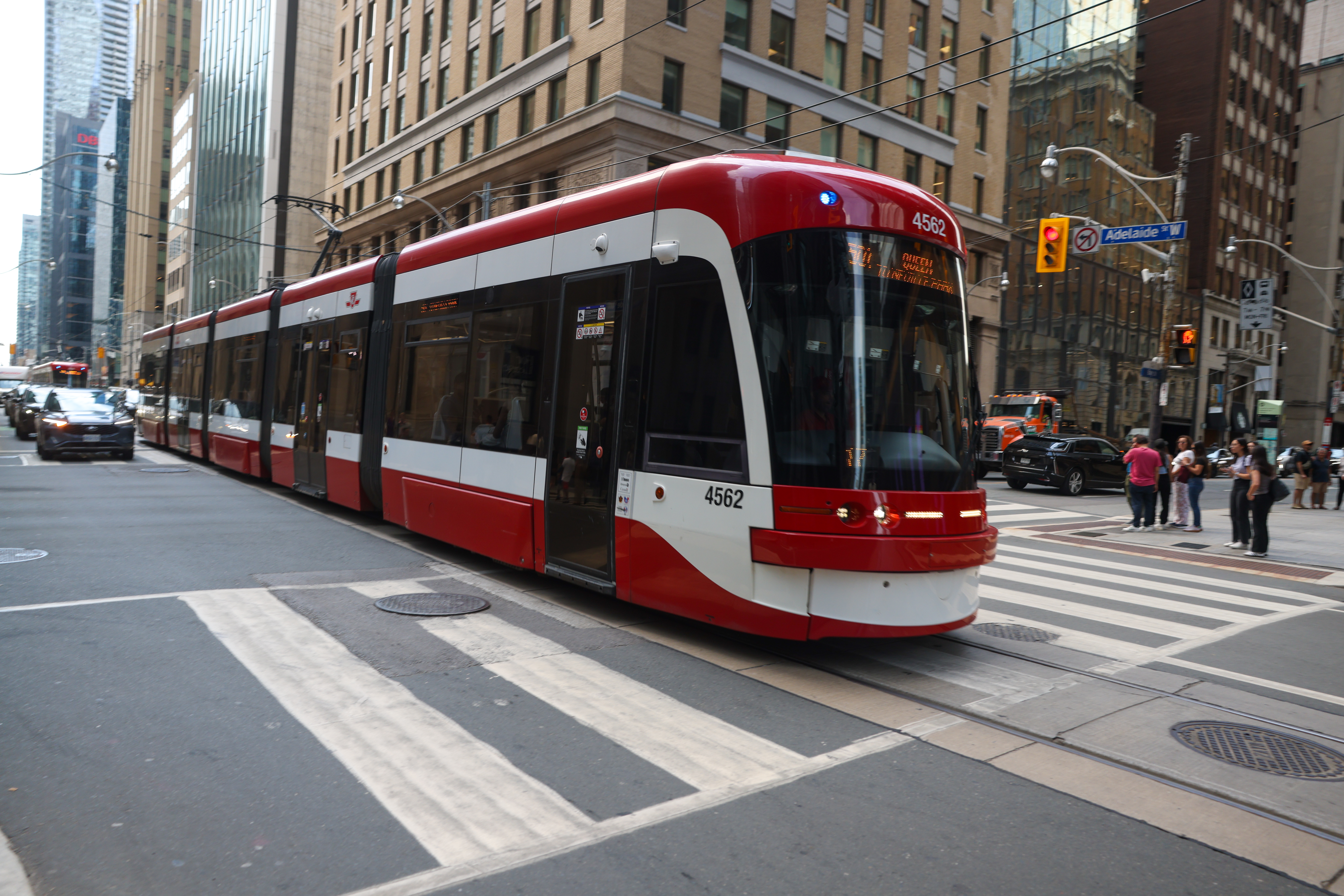 Street Car in Toronto