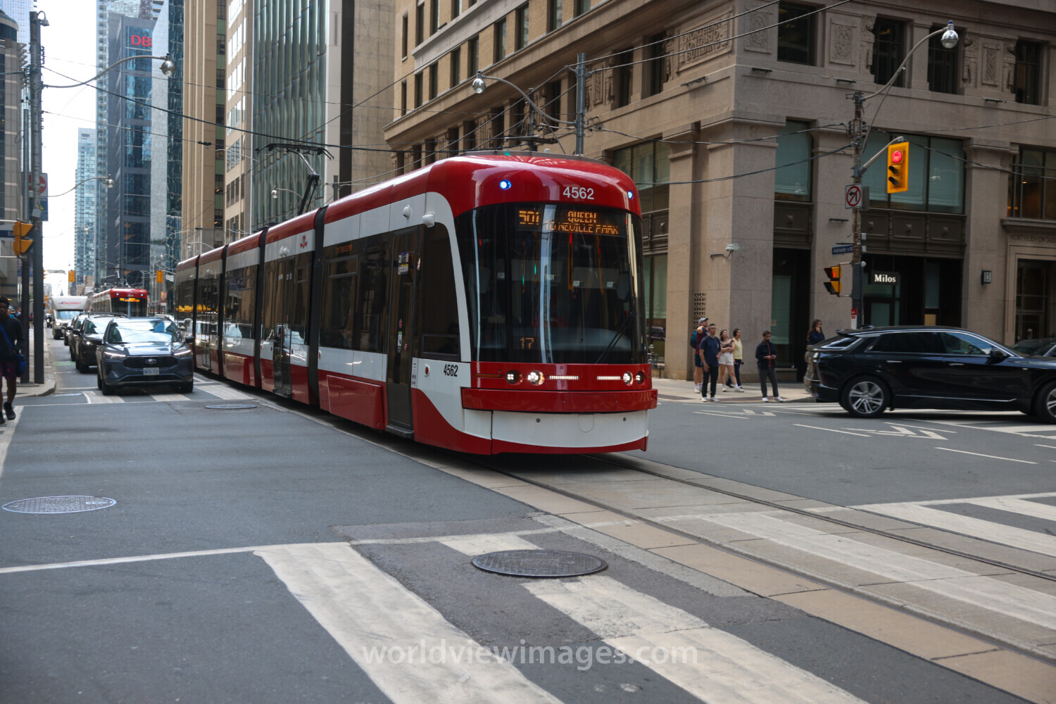 Street Car in Toronto