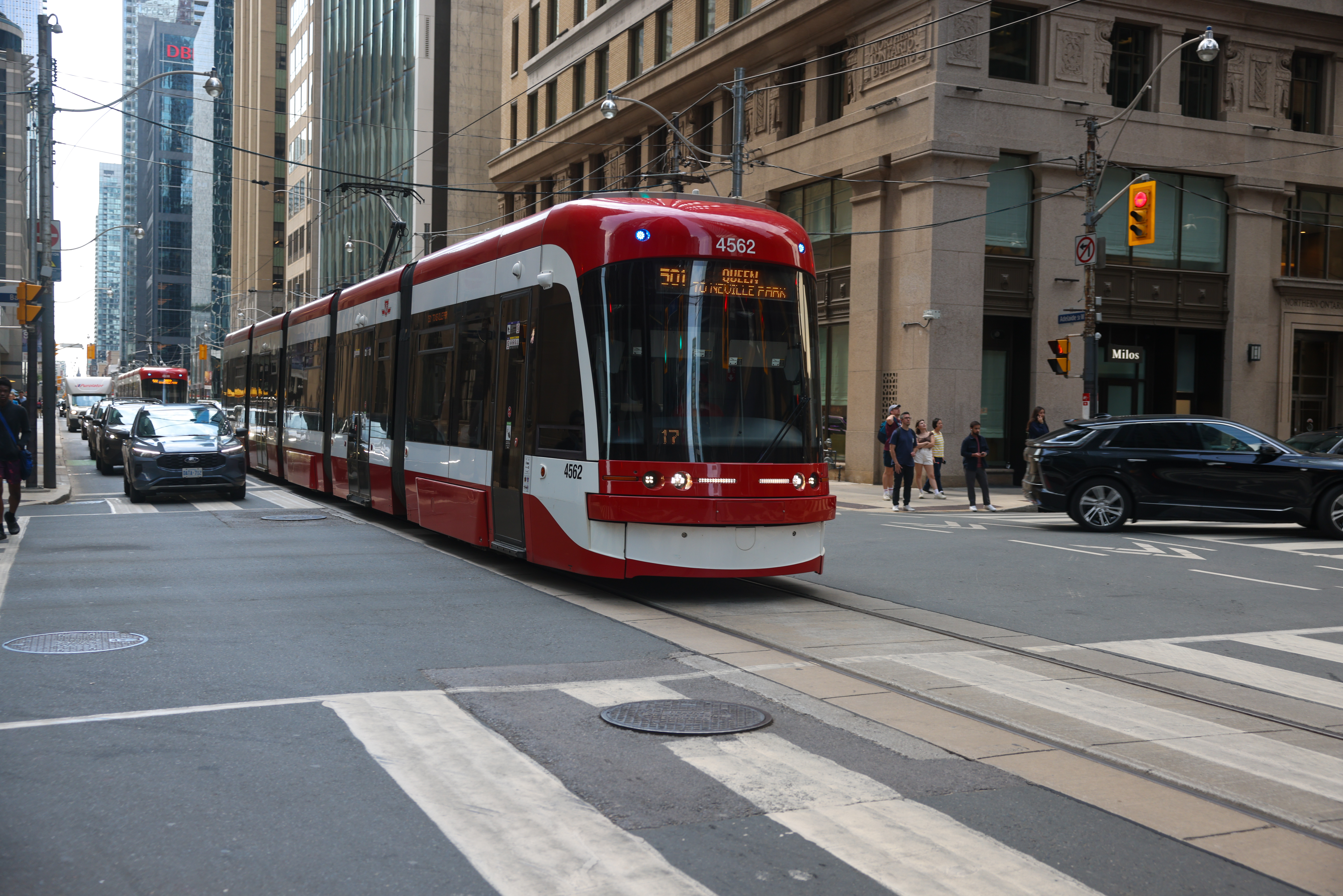 Street Car in Toronto