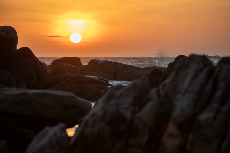 Sunrise in Vietnam — Beach, Nature, Sand, Sky, Sunset
