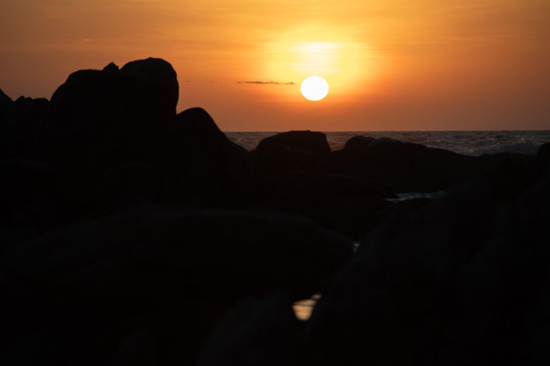 Sunrise in Vietnam — Beach, Nature, Sand, Sky, Sunset