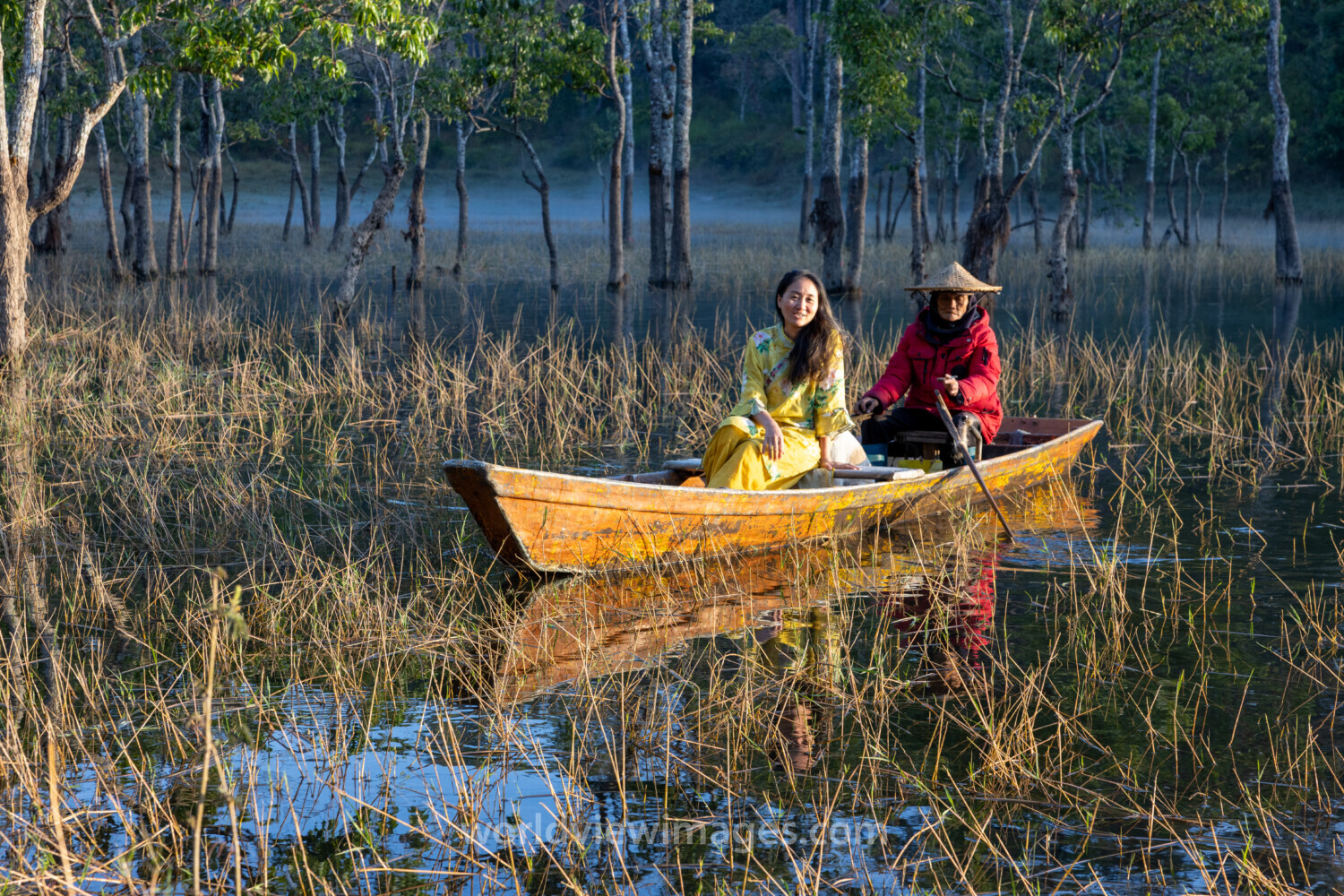 Boat Ride in Vietnam