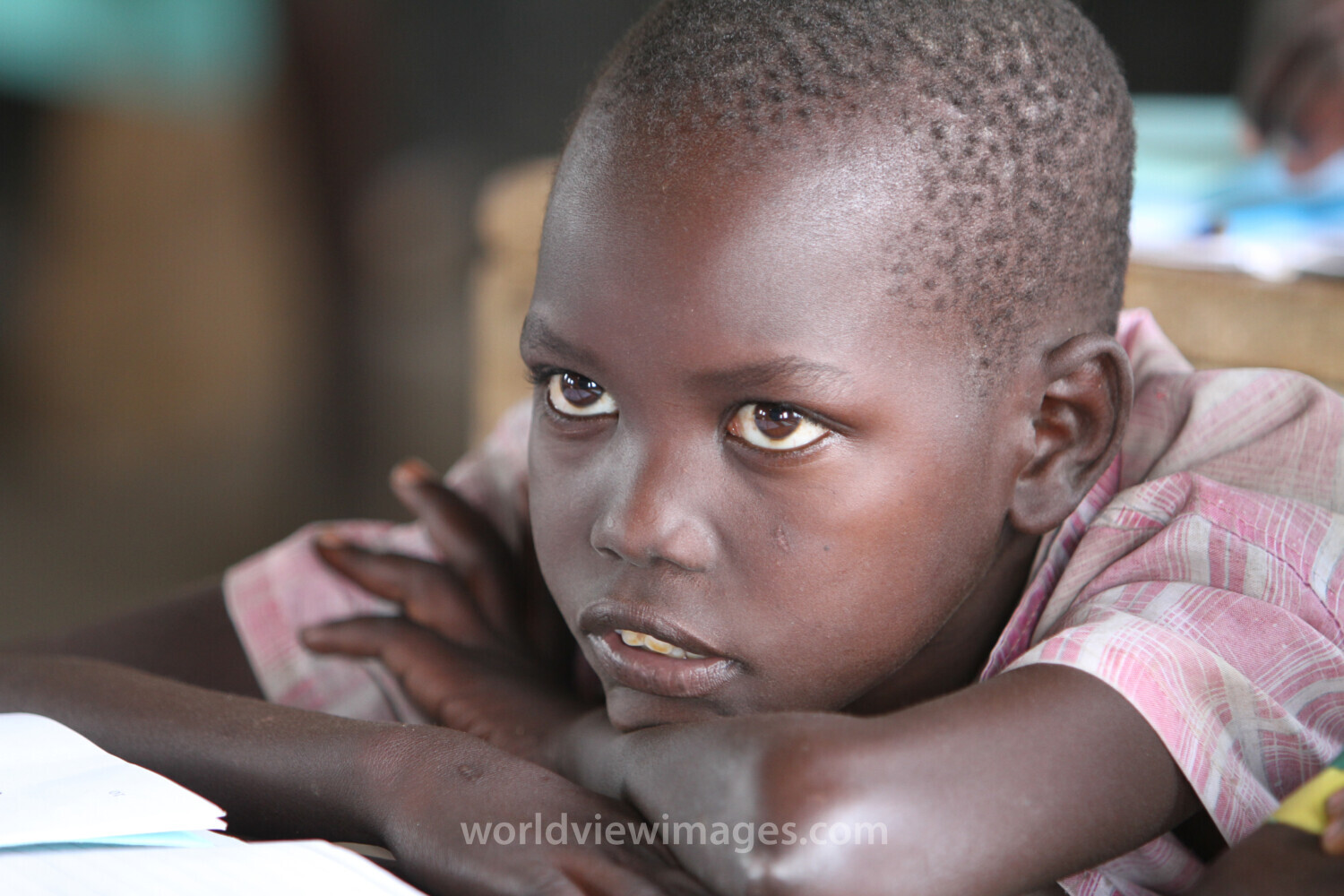 Student in South Sudan
