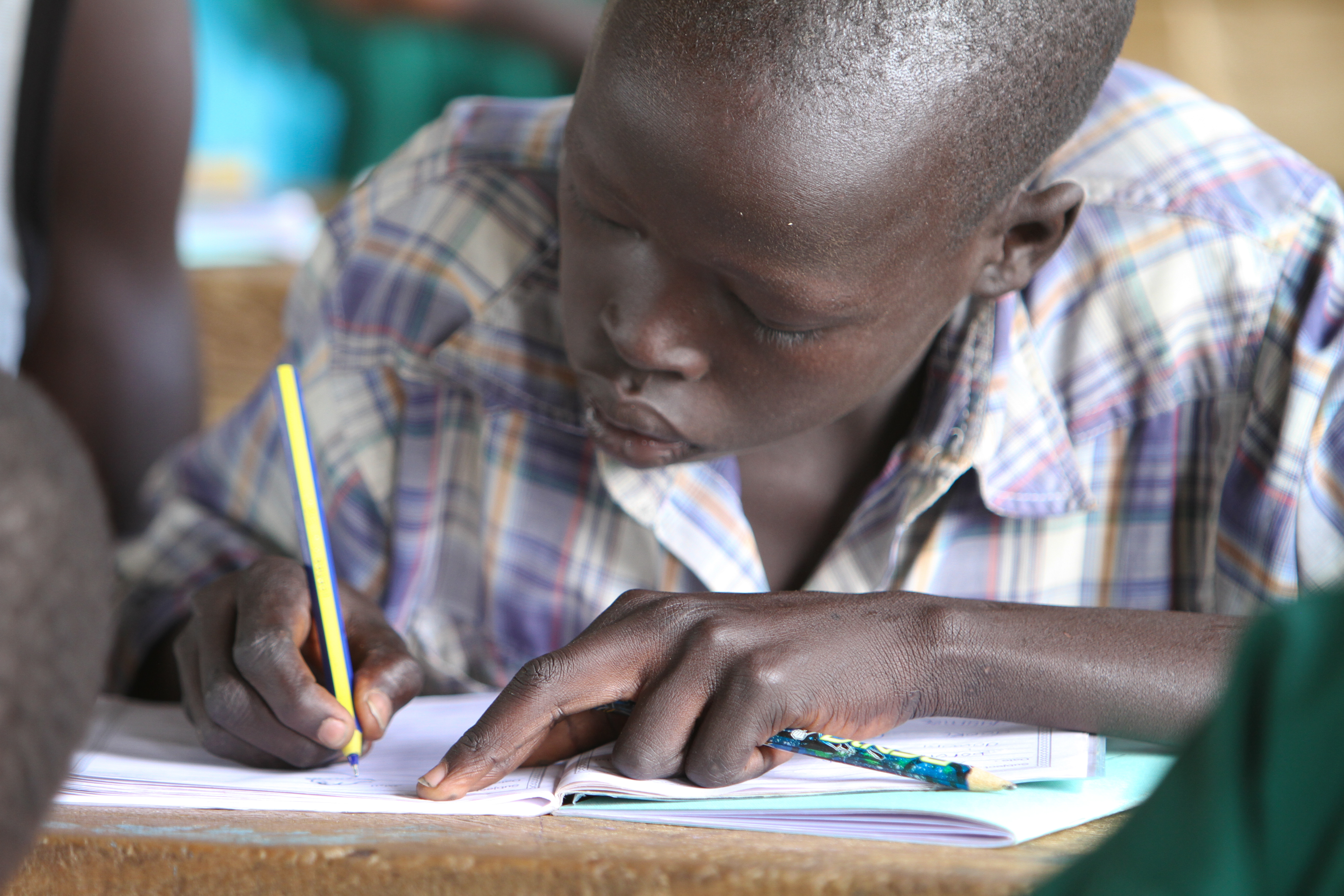 Student in South Sudan