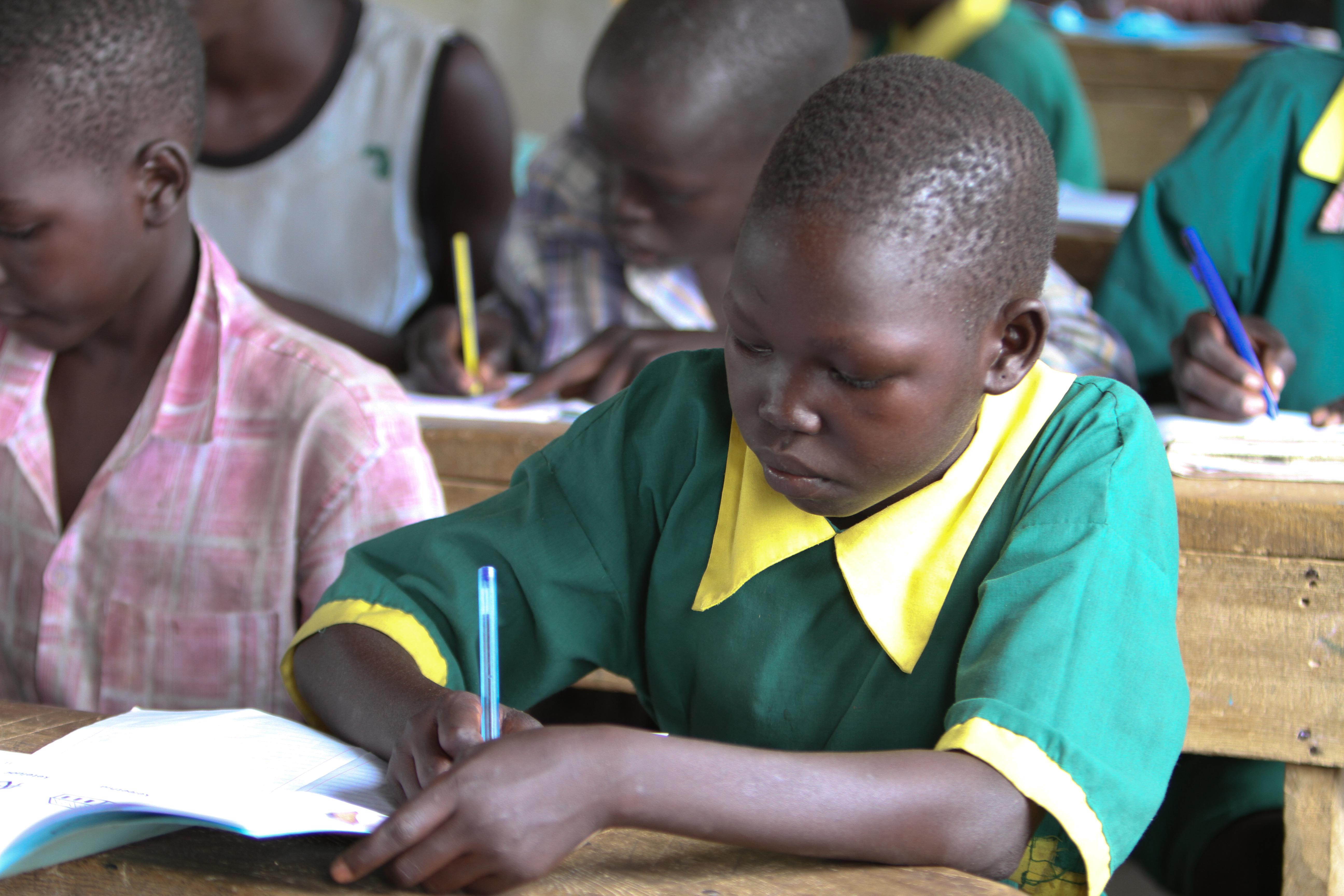 Student in South Sudan