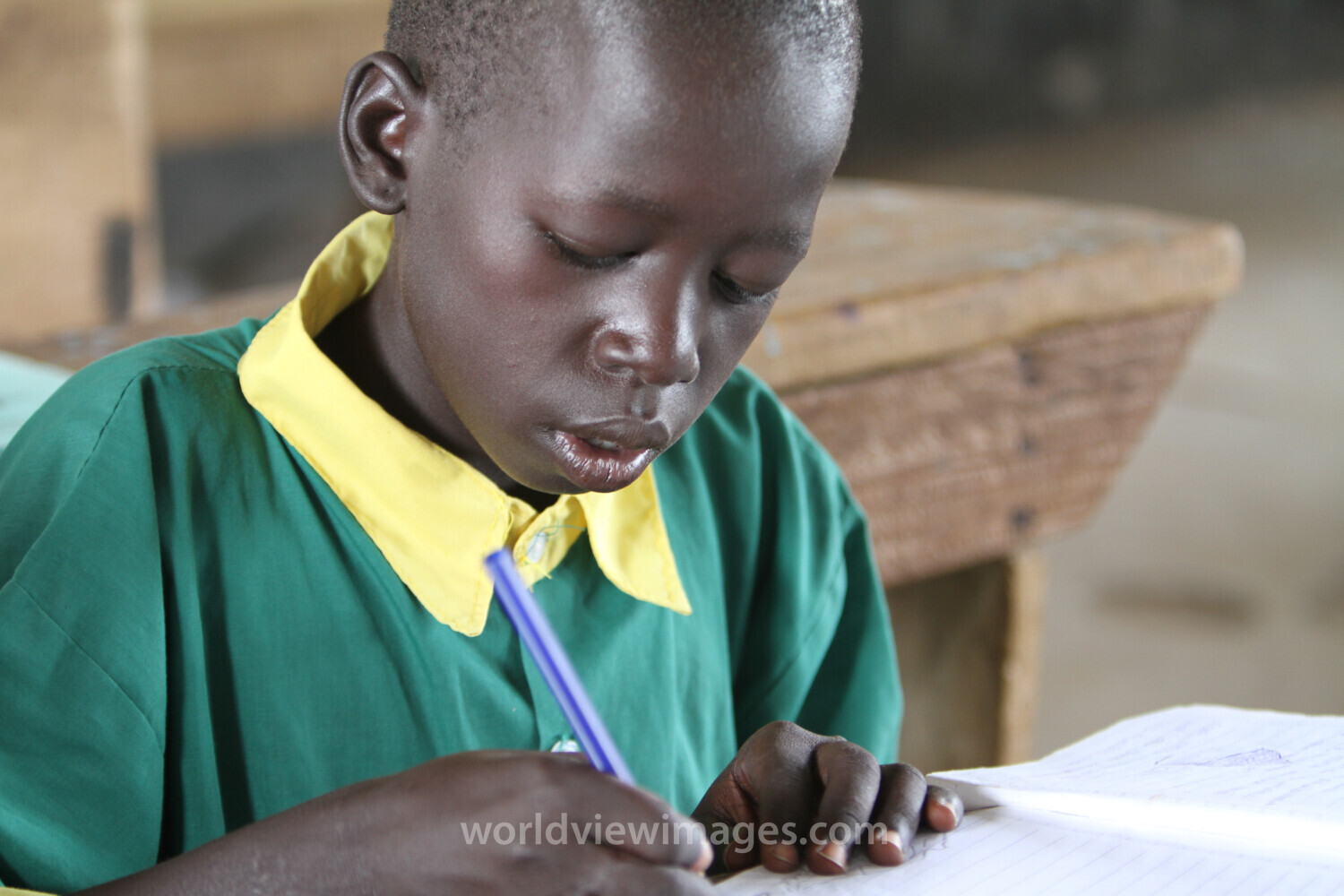Student in South Sudan