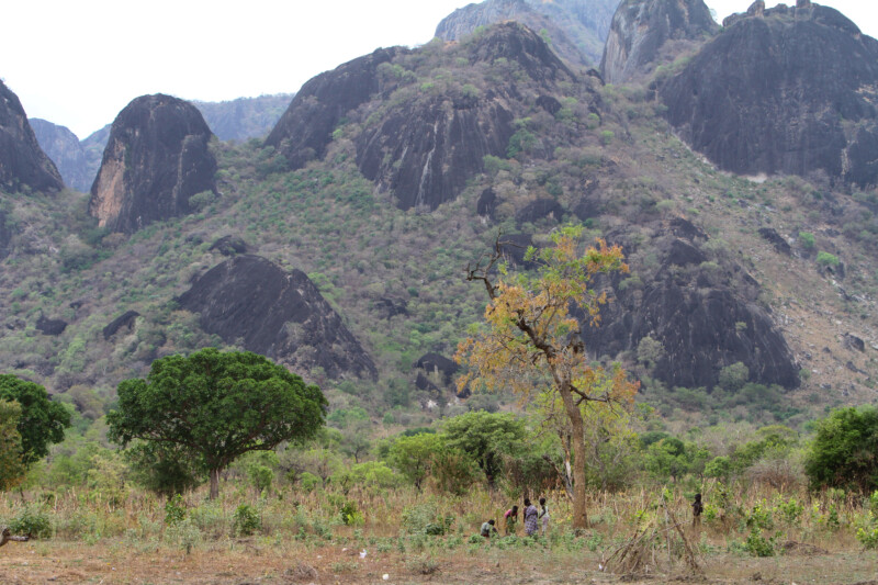 Field and Mountain in South Sudan