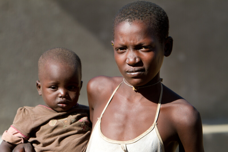 Mother and Baby in South Sudan