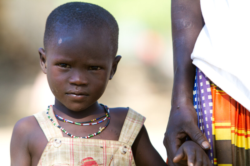 Young Girl in Africa