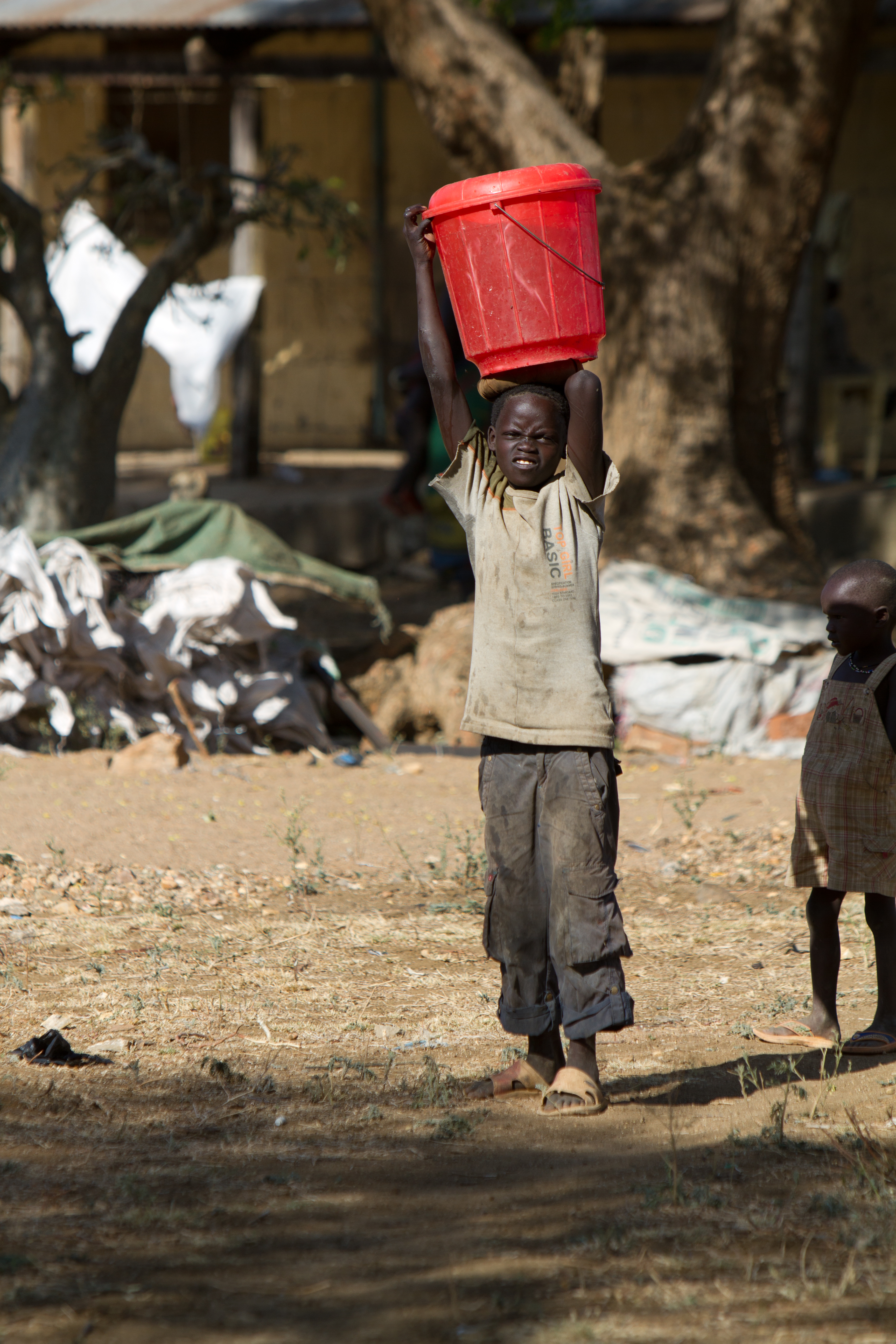 Collecting Water in South Sudan