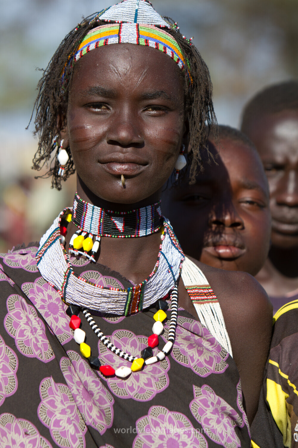 Girl from an Ethnic Tribe