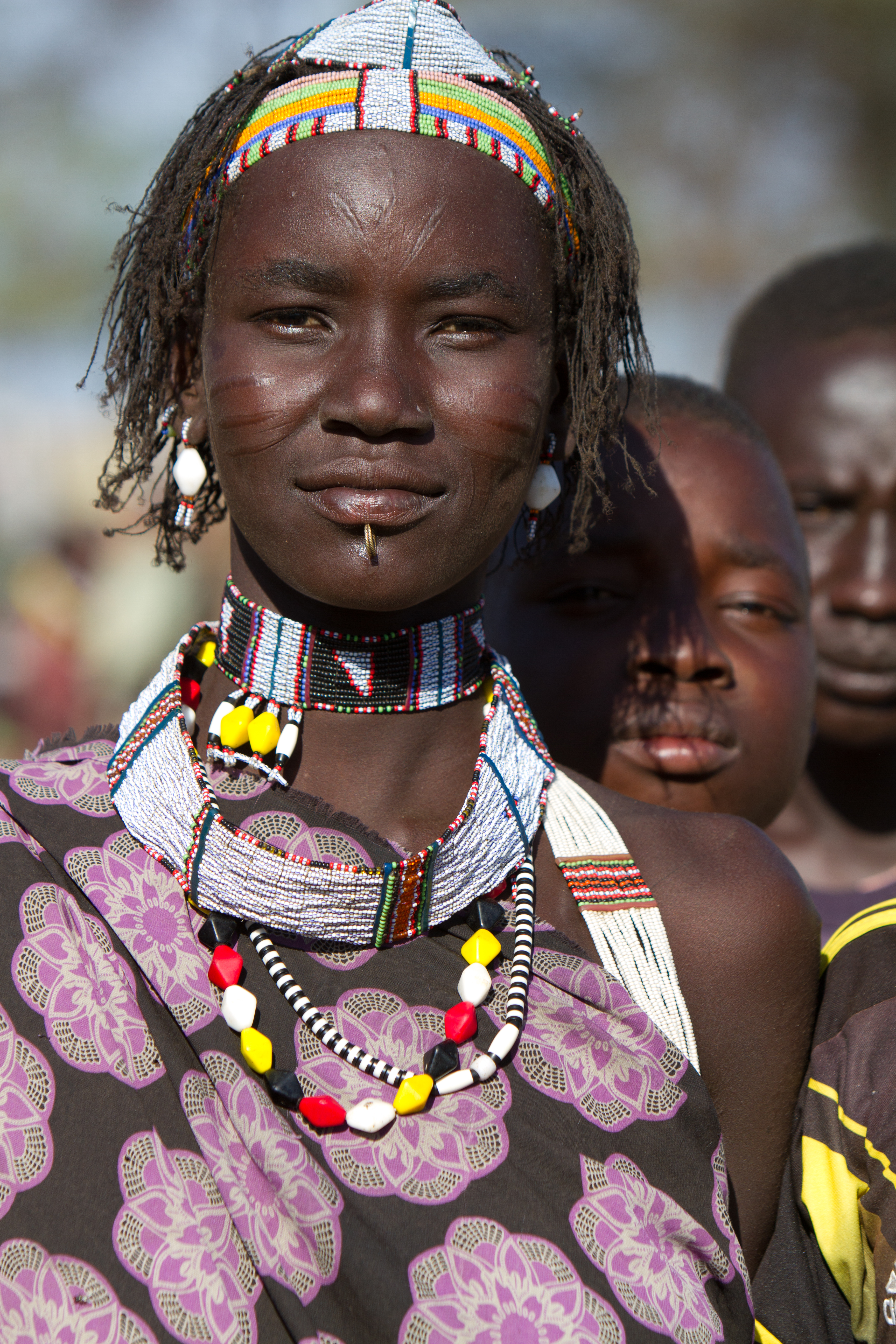 Girl from an Ethnic Tribe