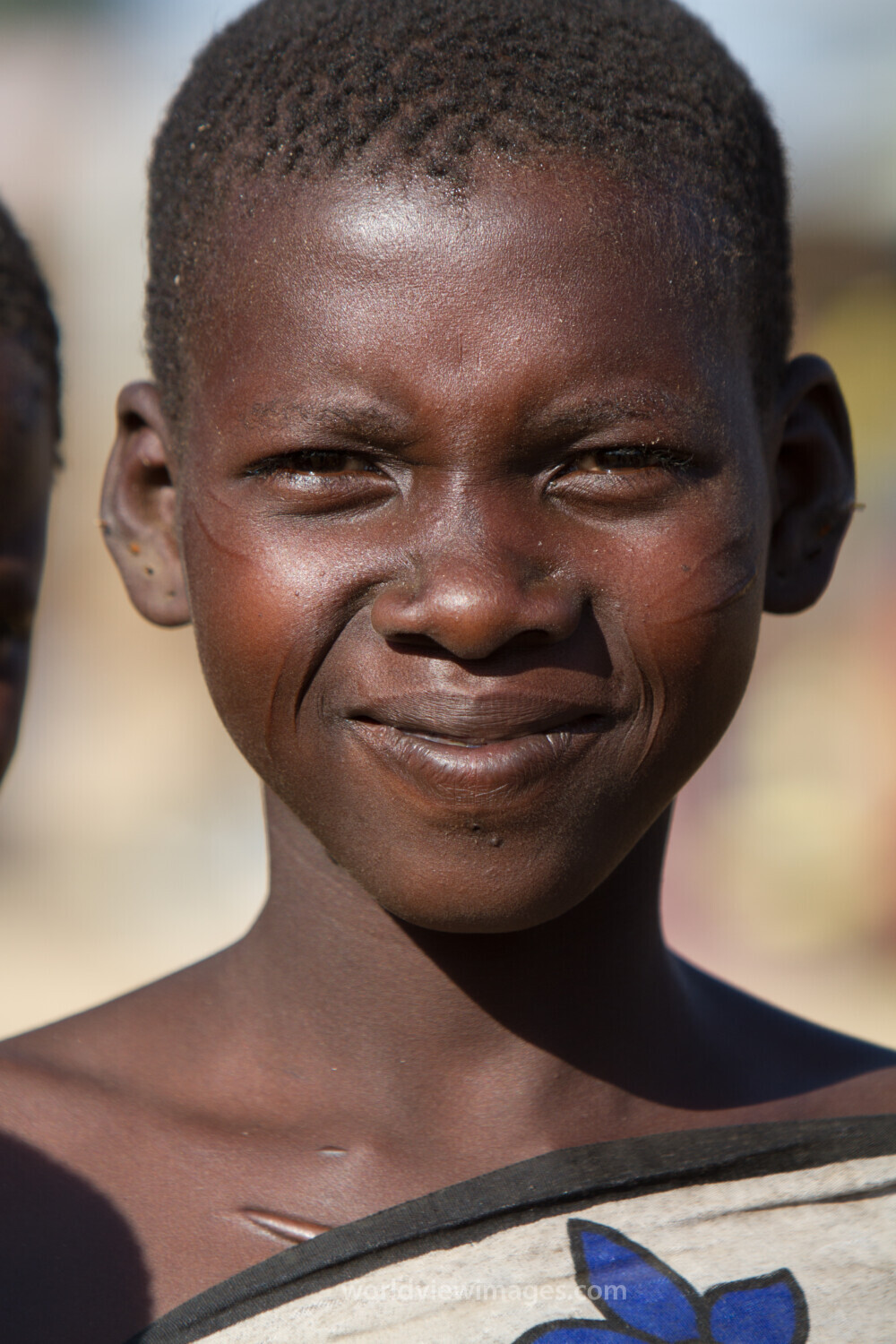 Ethnic Girl in South Sudan